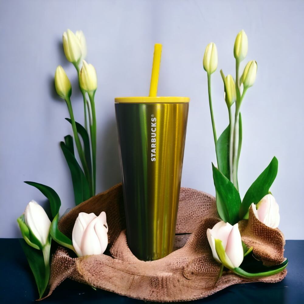 Starbucks Green Ombre Gradient Stainless Steel Tumbler